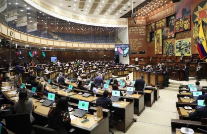 Mario Godoy comparece ante Asamblea el 5 de enero por denuncias de presiones judiciales. FOTO: @AsambleaEcuador.