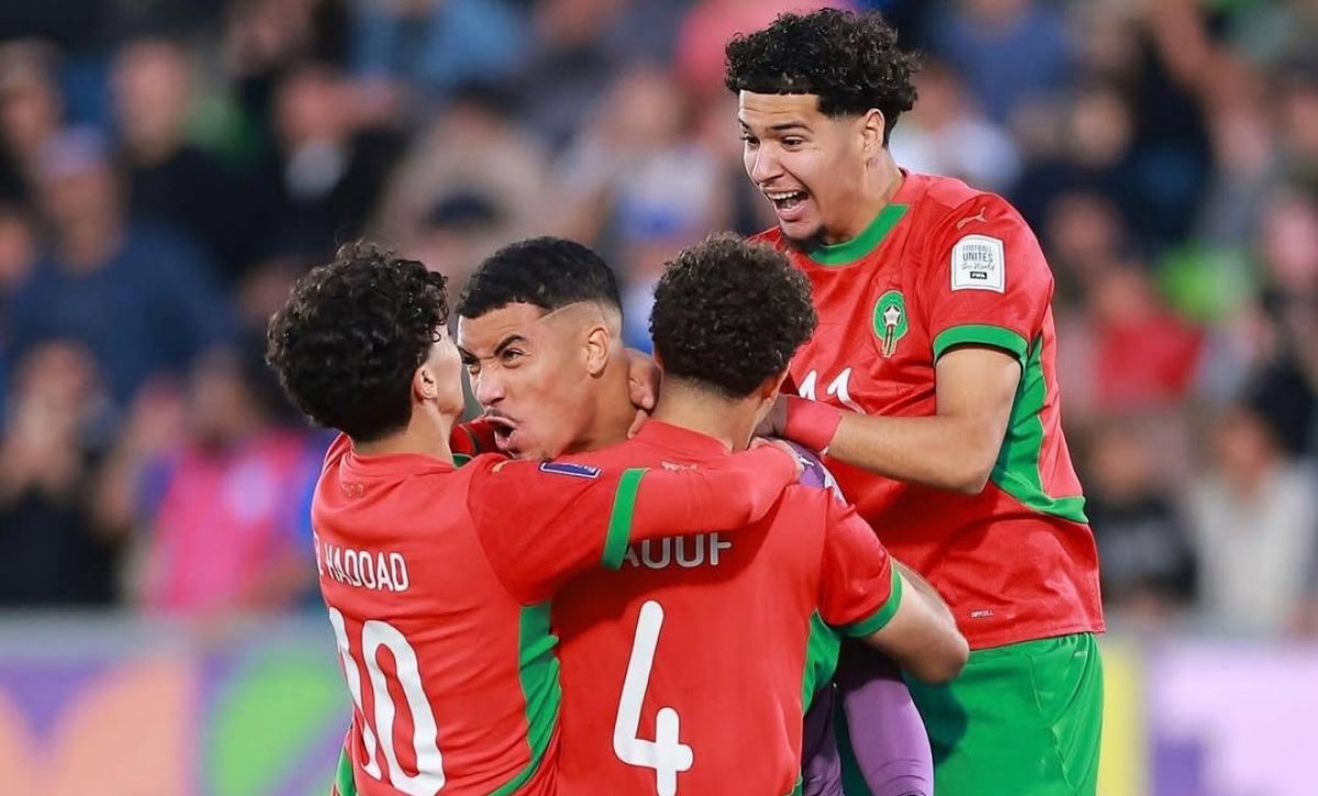 Marruecos clasifica por primera vez en la historia a la final del Mundial Sub-20.