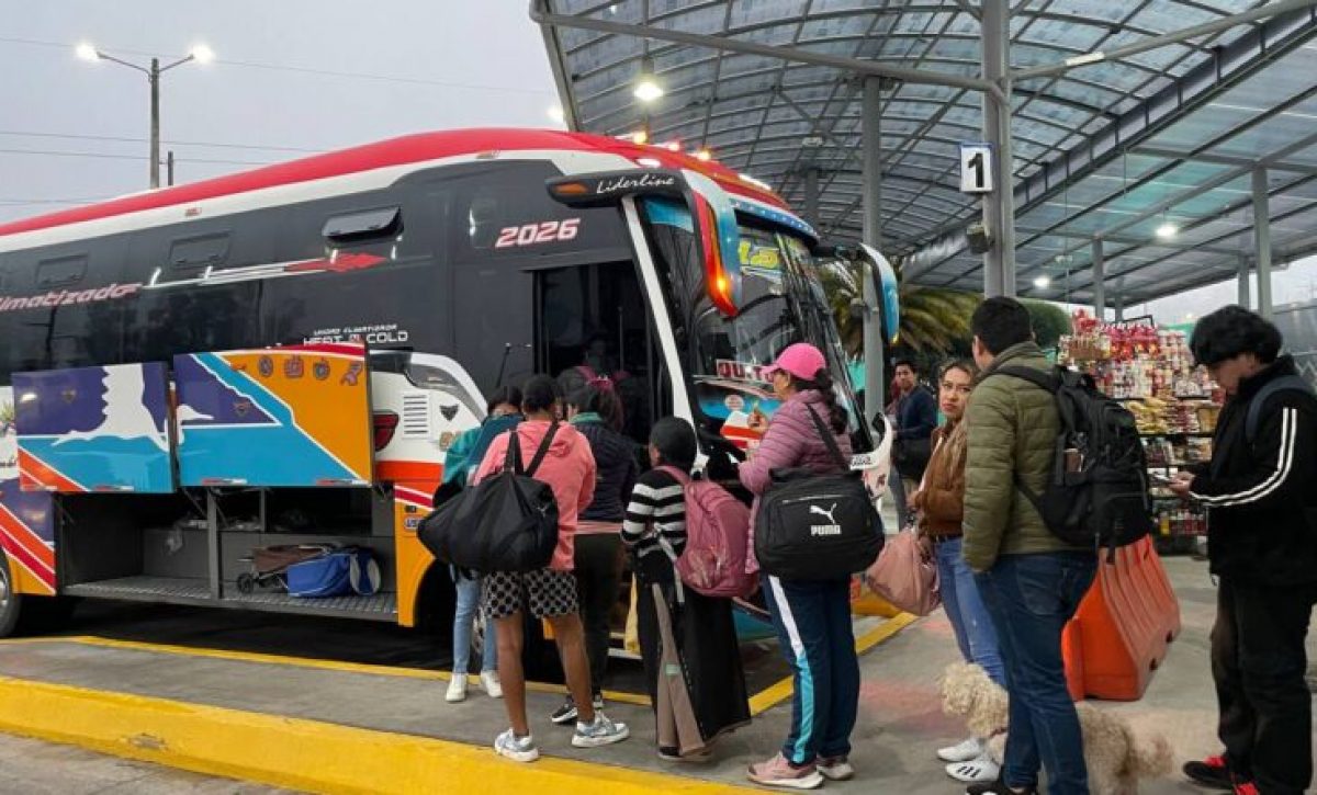 Más de 230 mil pasajeros se movilizarán desde terminales terrestres de Quito en fin de año