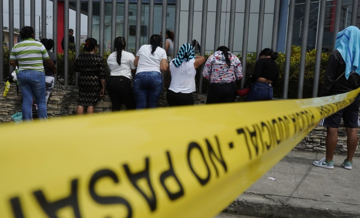 Masacre en El Carmen Cinco personas es el saldo de un ataque armado en este cantón de Manabí. (Referencial-Api)