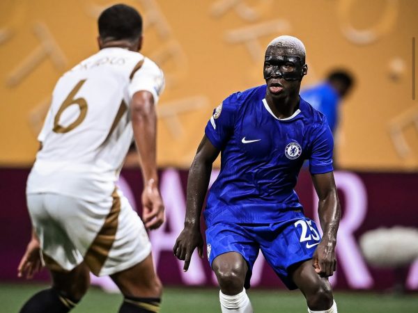 ¡Moi en el lente de la Ref Cam! La cámara del árbitro mostró a un Moisés Caicedo imponente en el Mundial de Clubes