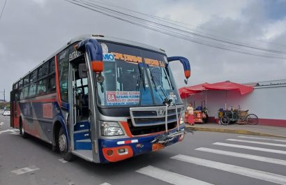 Moradores denuncian afectación por cambio de ruta de buses en la Lotización Trabajadores Unificados