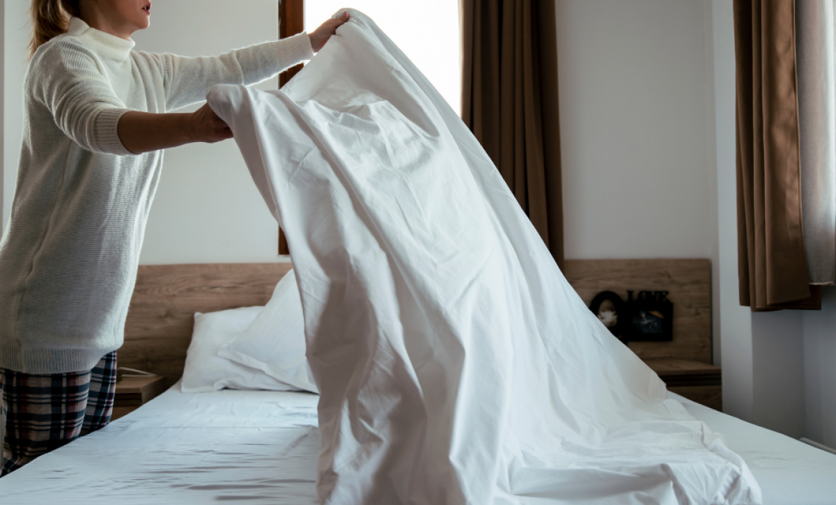 La limpieza de las sábanas de tu cama influyen directamente en tu salud.