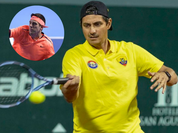 Nicolás Lapentti y Juan Martín Del Potro protagonizarán duelo de exhibición