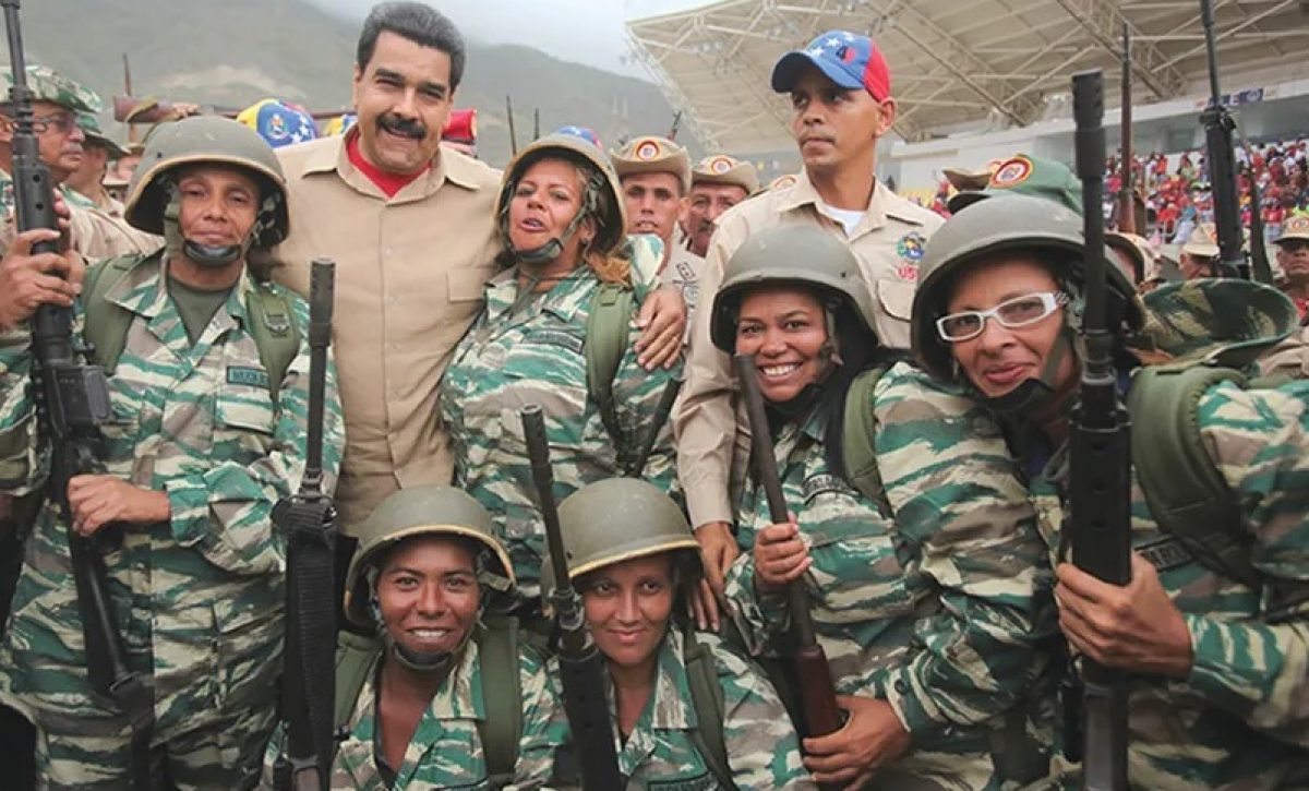 Nicolás Maduro, anunció este viernes 22 de agosto un proceso de alistamiento masivo nacional a las milicias venezolanas.
