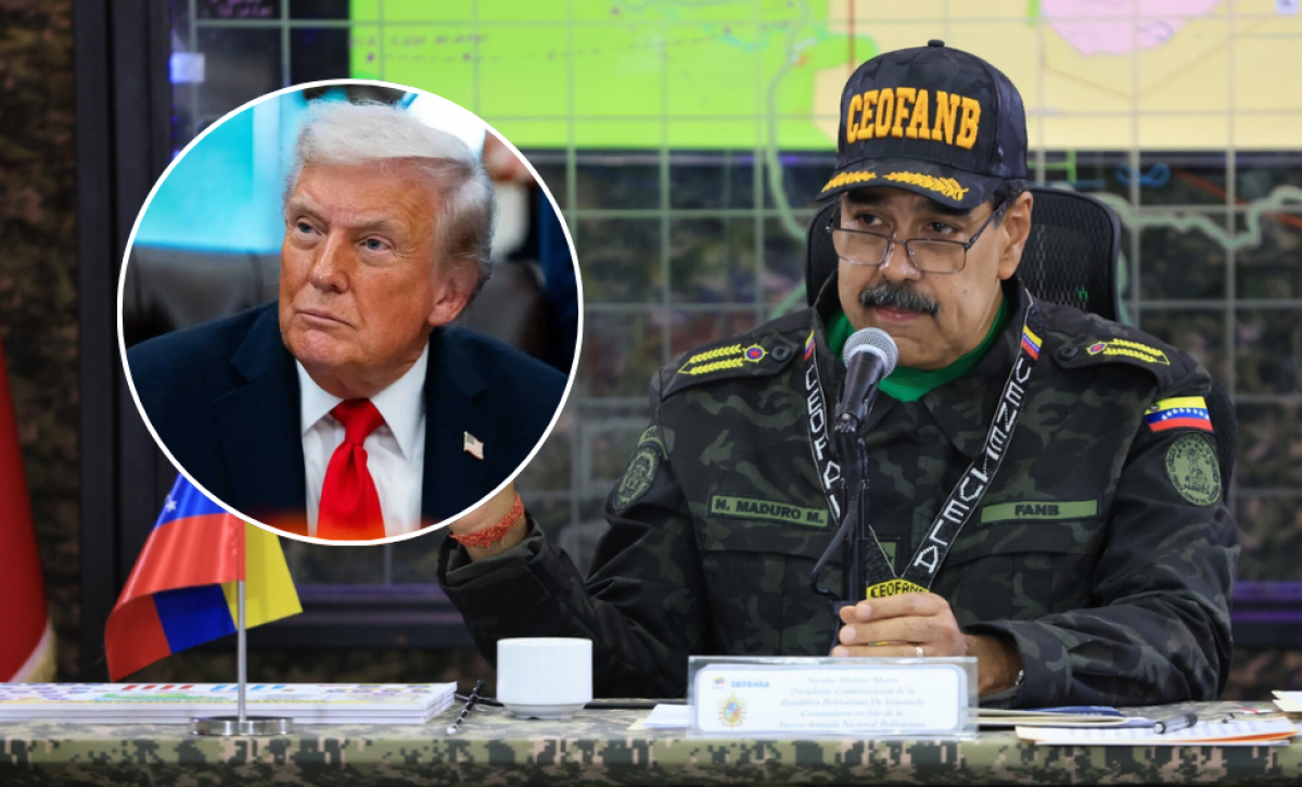 La tensión entre Nicolás Maduro y Donald Trump ha aumentado en los últimos meses.