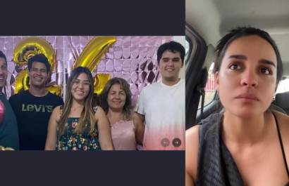 La  exreina de Manabí habló sobre la tragedia que golpea a su familia.