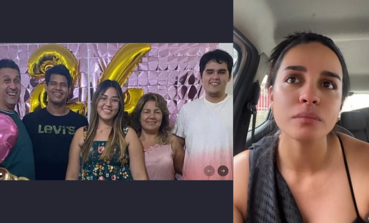 La  exreina de Manabí habló sobre la tragedia que golpea a su familia.