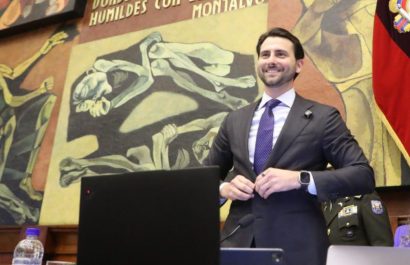 Niels Olsen, presidente de la Asamblea, convoca a Mario Godoy, titular del Consejo de la Judicatura, al pleno legislativo.