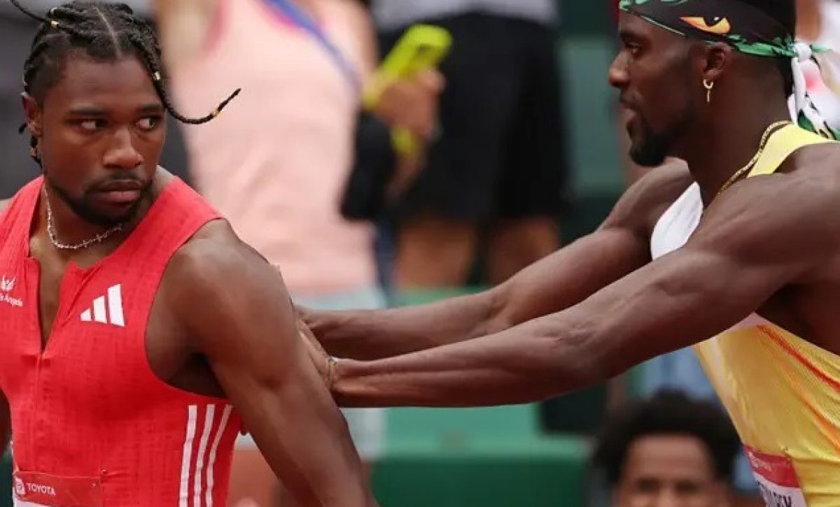 Noah Lyles se impuso en la final de los 200 metros en los campeonatos de atletismo de Estados Unidos.