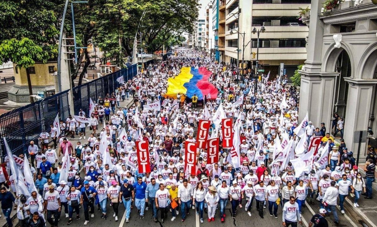 Nueva directiva de la Central Universitaria de Trabajadores (CUT) Oswaldo Chica toma el mando hasta 2027