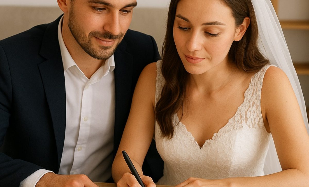 Nuevos matrimonios estructuran gastos esenciales para mantener estabilidad económica. FOTO: Inteligencia Artificial (ChatGPT).