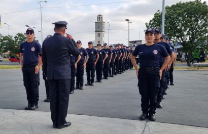 25 bomberos voluntarios se suman al servicio operativo en Manta
