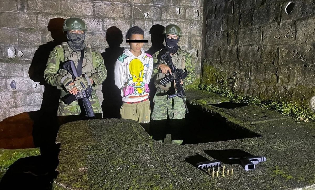 Operativo militar en La Concordia culmina con detención y decomiso de armamento