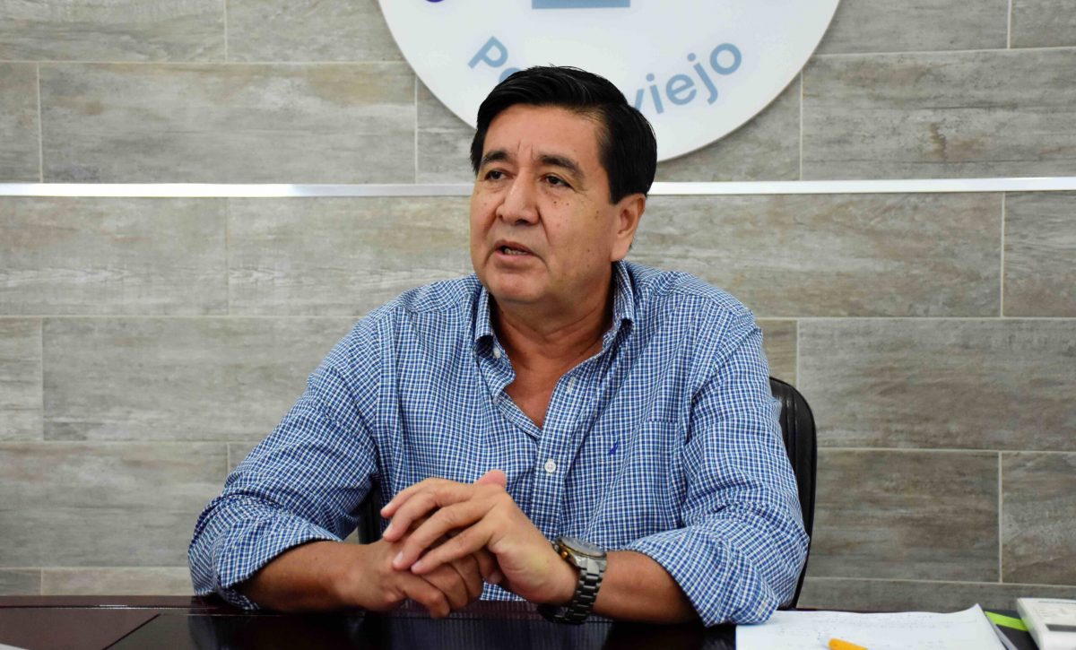 Edgar Perero, presidente de la Cámara de Construcción de Portoviejo.