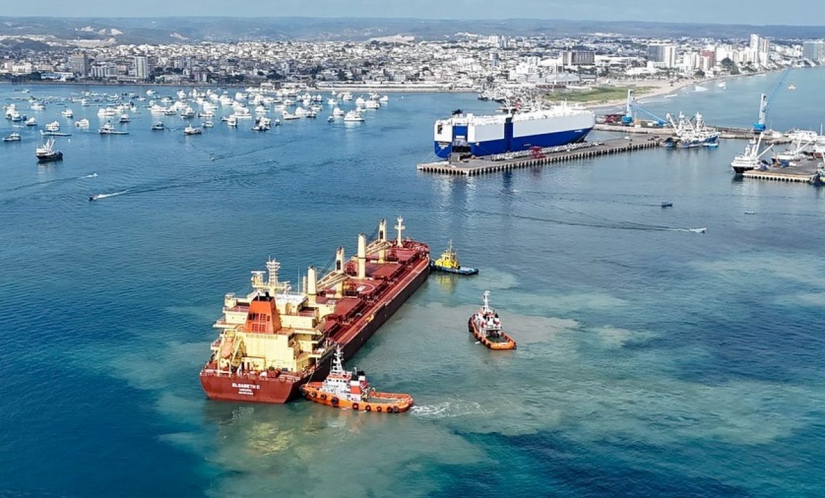 Las inversiones en dragado han sido clave para mantener la competitividad del puerto de Manta, permitiendo la llegada de embarcaciones de más calado. (Foto TPM).