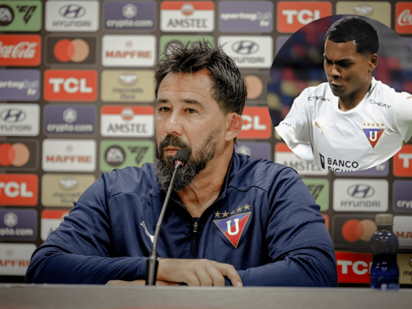 Pablo Sánchez critica a Bryan Ramírez tras expulsión en triunfo de Liga de Quito