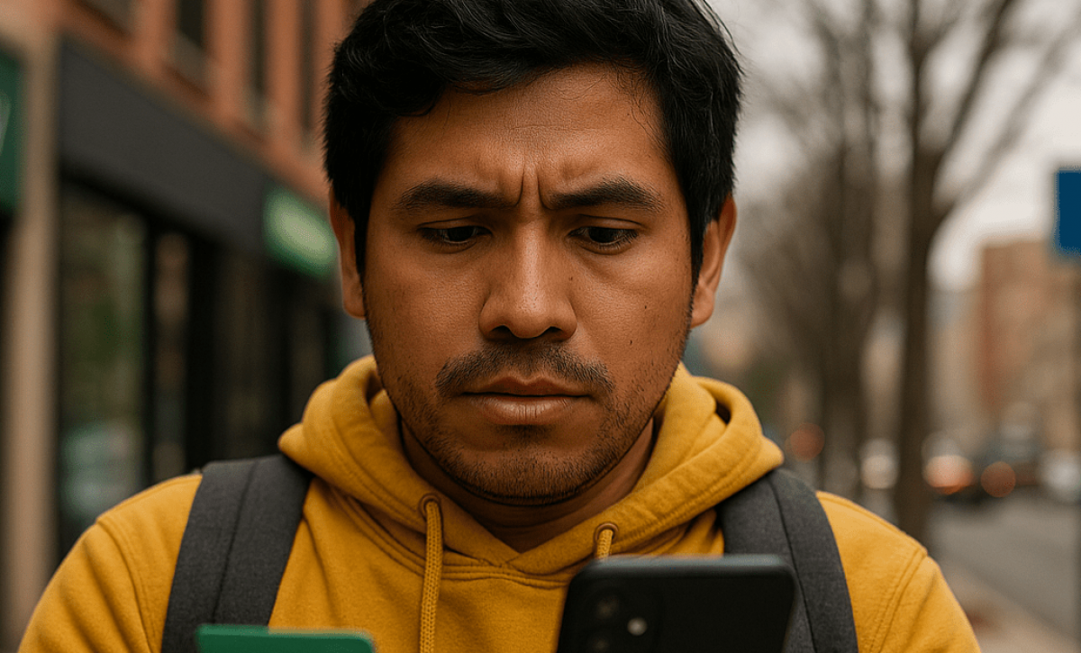Para muchos migrantes ecuatorianos, el celular se ha convertido en una herramienta clave para organizarse.
