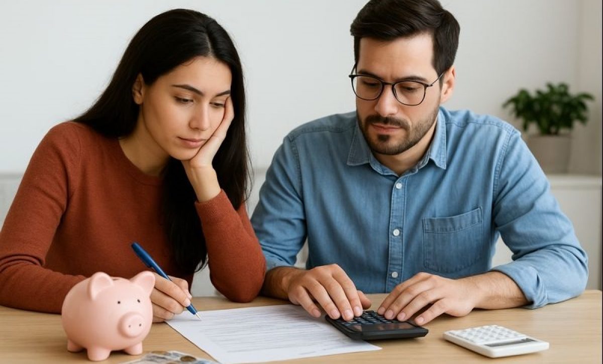 Parejas jóvenes fortalecen su estabilidad con un plan financiero para el primer año de matrimonio. FOTO: Inteligencia Artificial (ChatGPT).