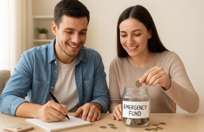 Parejas recién casadas: guía práctica para un Fondo de Emergencia sólido. FOTO: ChatGPT (Inteligencia Artificial).