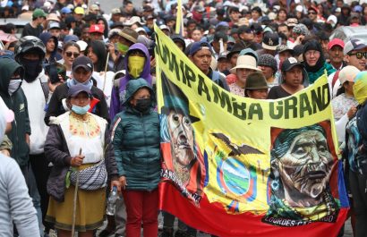 Paro Nacional: Advierten de censura y represión en Imbabura ante avance militar y bloqueo de internet. (API)