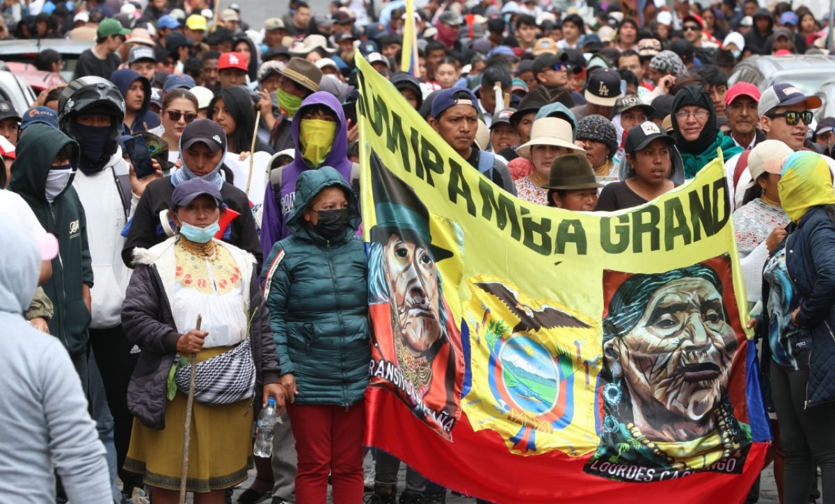Paro Nacional: Advierten de censura y represión en Imbabura ante avance militar y bloqueo de internet. (API)