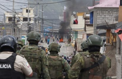 Paro nacional en Ecuador 28 días de tensión con denuncias de represión y controversia por una detención en Quito. (API)