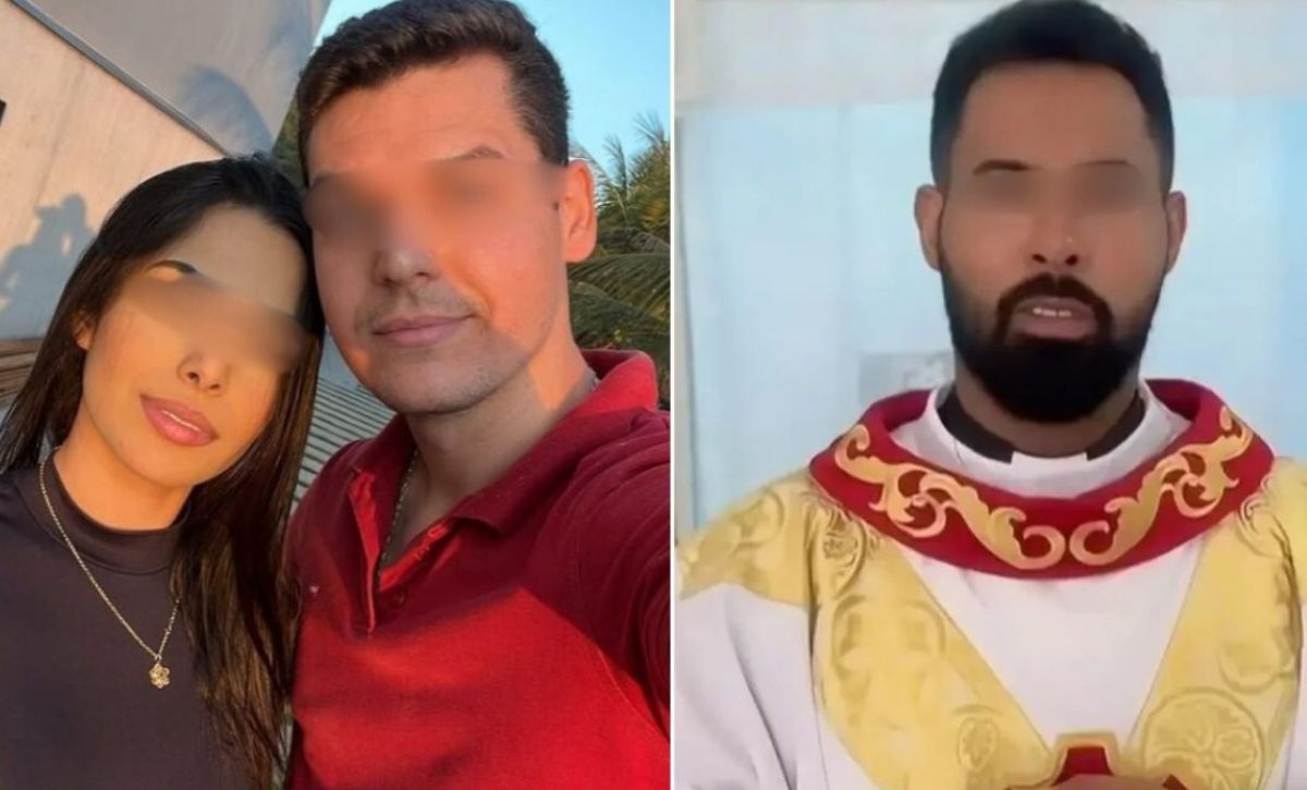 Polémica en Brasil Hombre descubre que su pareja le era infiel con el cura de su comunidad y un video se hace viral. (NDmais).