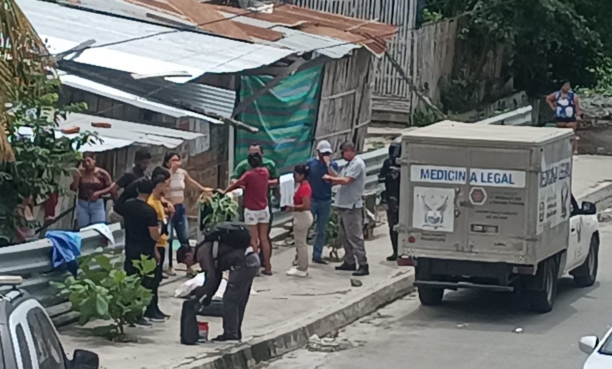 La Policía confirmó que Yandri Gómez Moreira fue asesinado de once disparos en el barrio Simón Bolívar de la parroquia Eloy Alfaro de Manta.