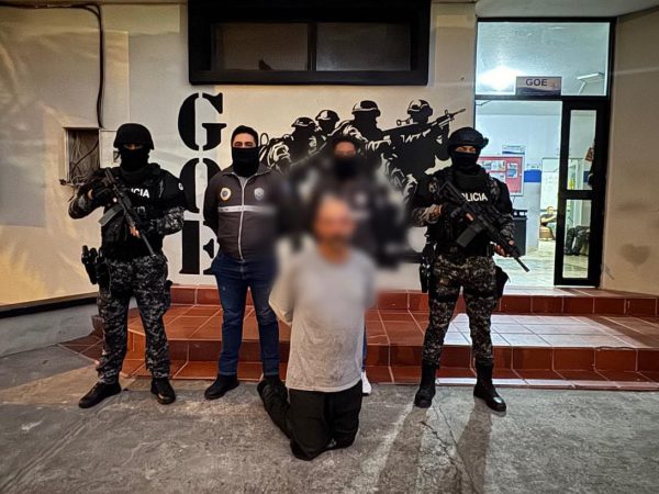 Policía detiene a Herkin L., segundo más buscado por estar acusado de femicidio en Santo Domingo de los Tsáchilas