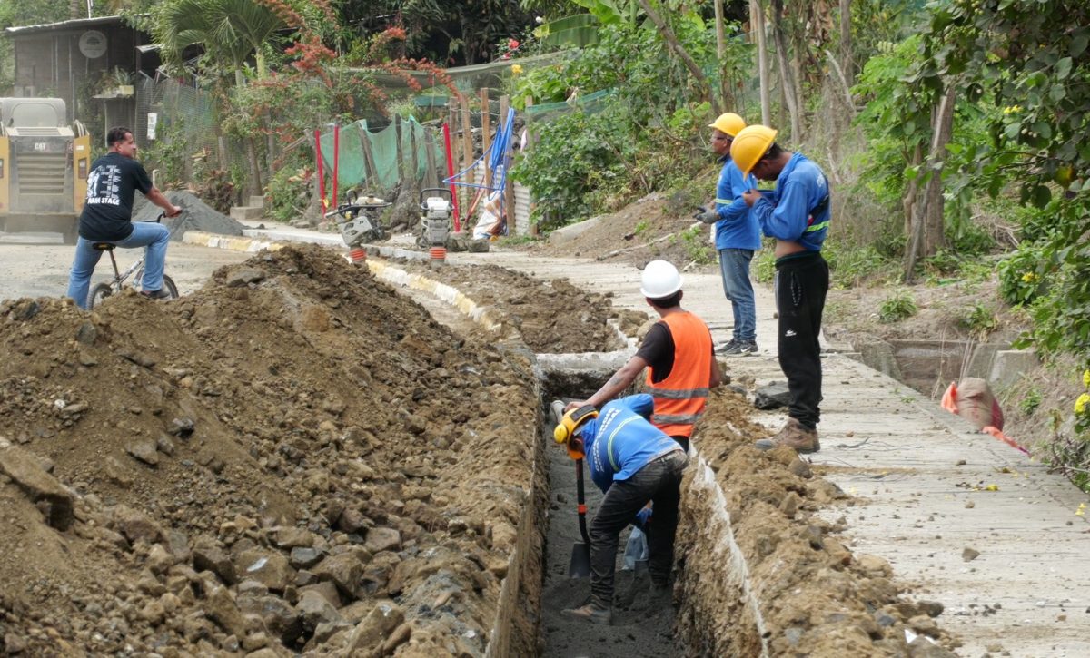 Portoviejo avanza en Plan Triple A: Cerca del 60% de progreso en obras hídricas para parroquias rurales. (El Diario)