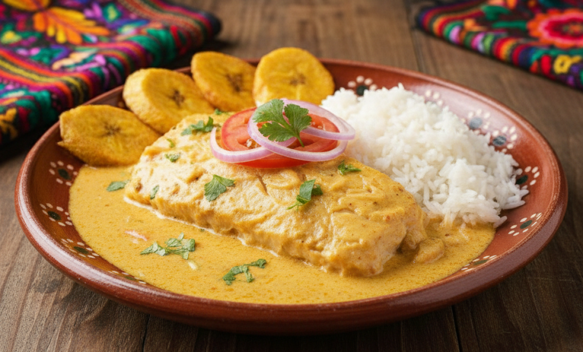 El encocado de pescado es originario de Esmeraldas.