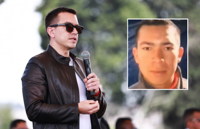 El presidente Daniel Noboa anunció la captura de alias 'Pipo'.