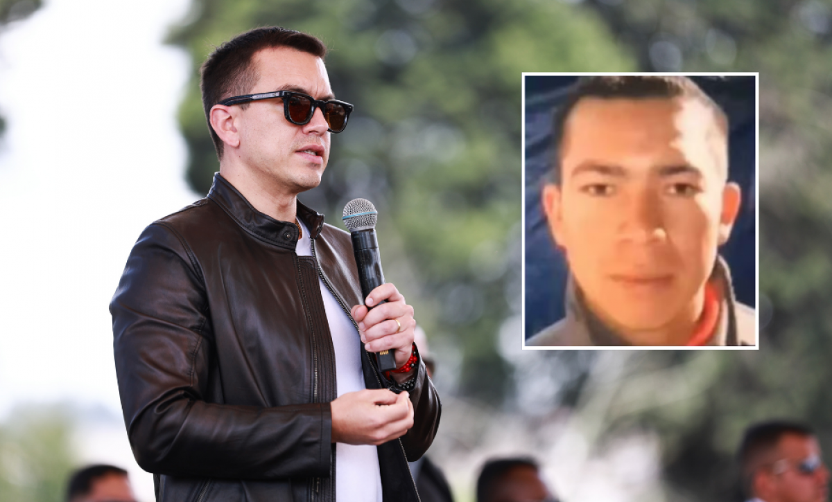 El presidente Daniel Noboa anunció la captura de alias 'Pipo'.