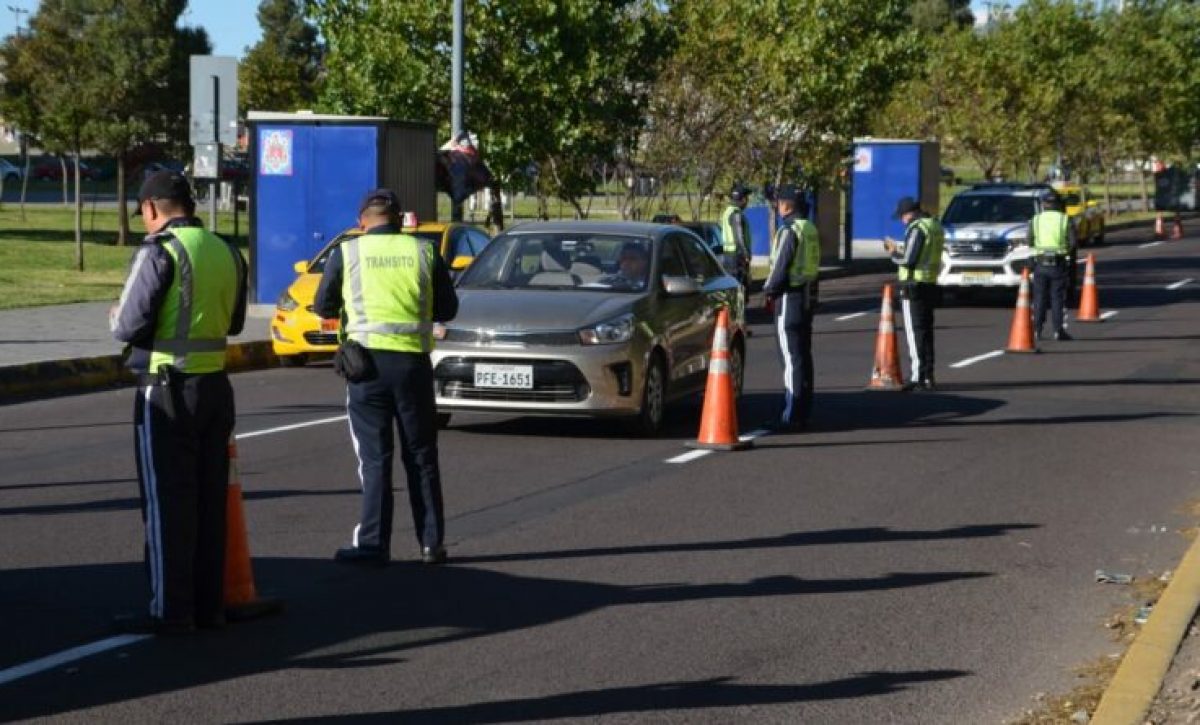 Quito ejecuta controles viales del 22 al 24 de agosto para reducir siniestros