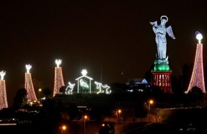 Quito encenderá este viernes el tradicional pesebre gigante del Panecillo