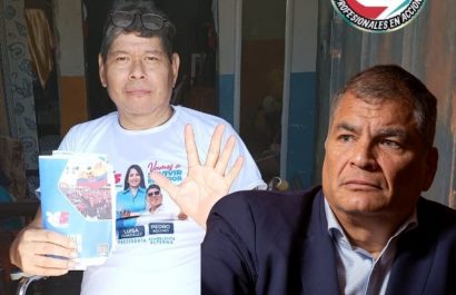 Rafael Correa, expresidente de Ecuador, anuncia que militante de Revolución Ciudadana murió por falta de diálisis. (Cortesía)