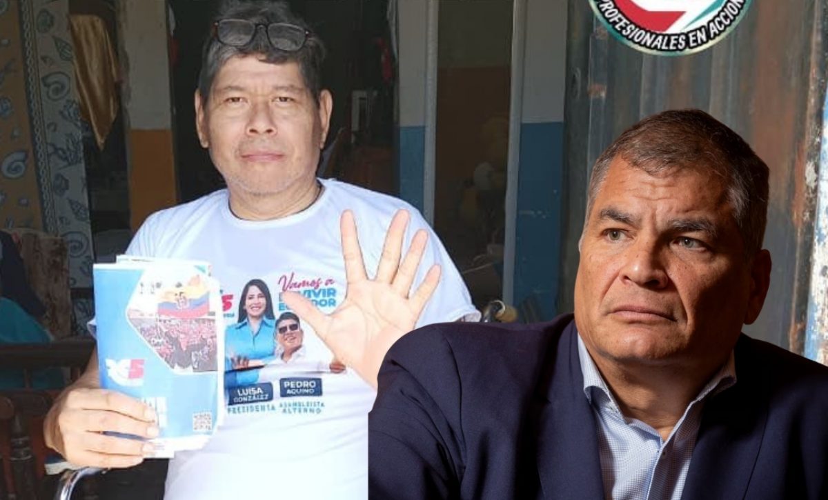 Rafael Correa, expresidente de Ecuador, anuncia que militante de Revolución Ciudadana murió por falta de diálisis. (Cortesía)