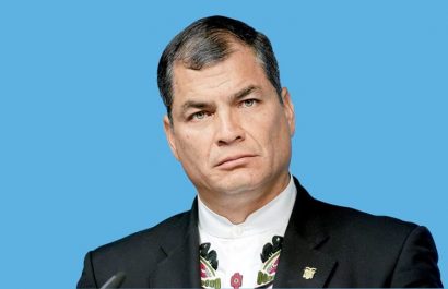 El expresidente de Ecuador, Rafael Correa.