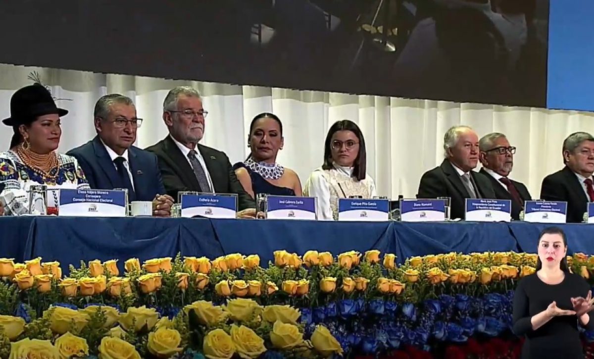 La ceremonia inaugural se dio en el CNE Quito.
