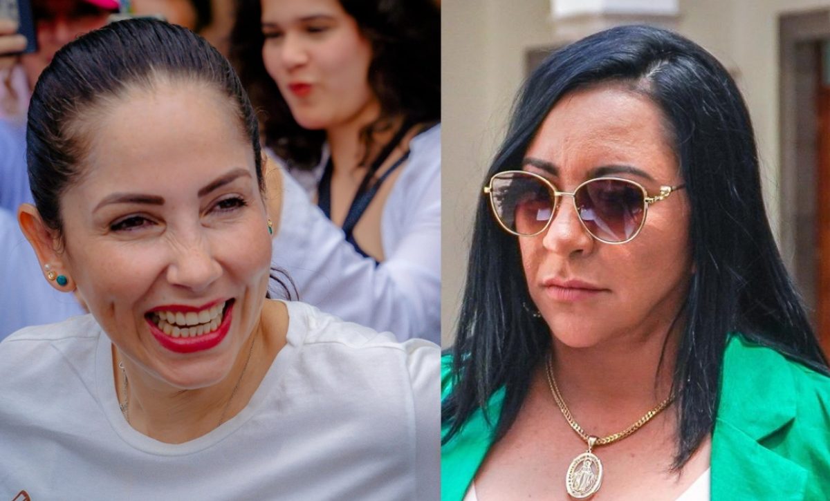 Roberta Zambrano, prefecta de Esmeraldas, le dice vaga, ociosa a Luisa González, presidenta del movimiento Revolución Ciudadana (RC).