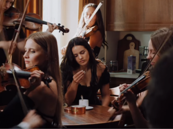 Captura de pantalla del nuevo videoclip de Rosalía.