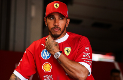 Lewis Hamilton se sumó a Ferrari a inicios de este 2025.