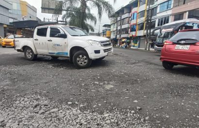 Santo Domingo El paso elevado avanza, pero las calles alternas colapsan