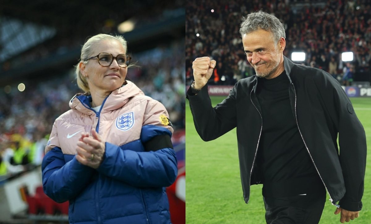 Sarina Wiegman y Luis Enrique fueron elegidos los mejores entrenadores de los premios The Best.