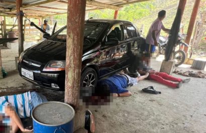 Seis personas resultaron asesinadas la tarde de este lunes 22 de diciembre de 2025 durante un ataque armado registrado en la parroquia San Isidro,