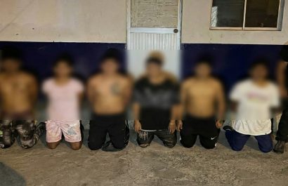 Seis sospechosos que habrían participado en masacre de Puerto López fueron detenidos durante un operativo en Santa Elena. (Ministerio del Interior)