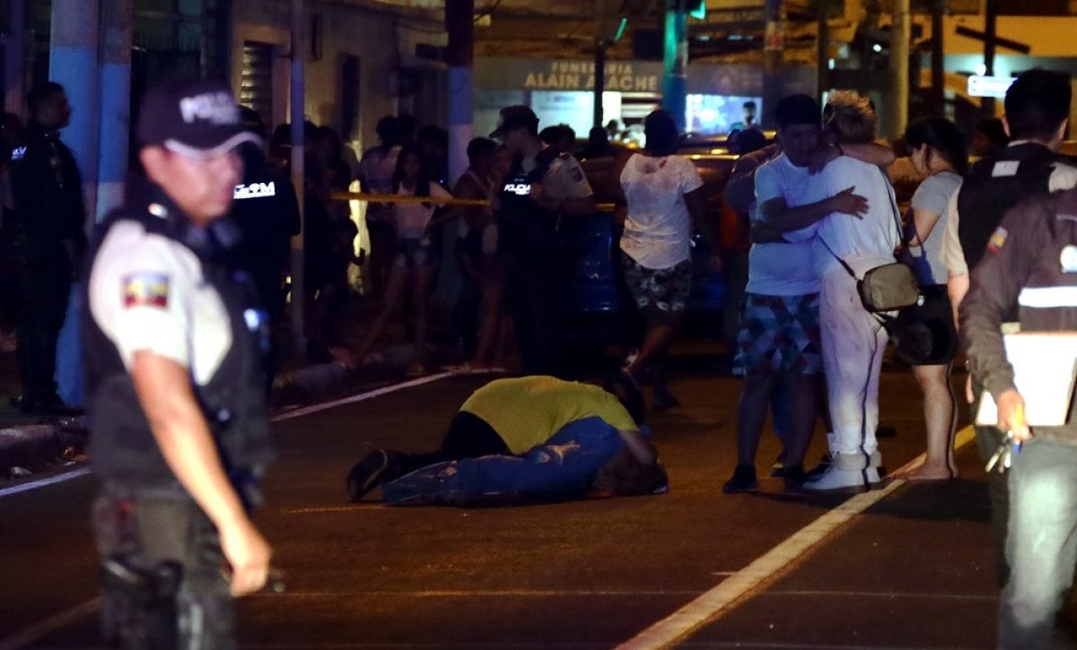 Siete ataques múltiples, definidos como hechos violentos con tres o más víctimas mortales, se han registrado en Ecuador