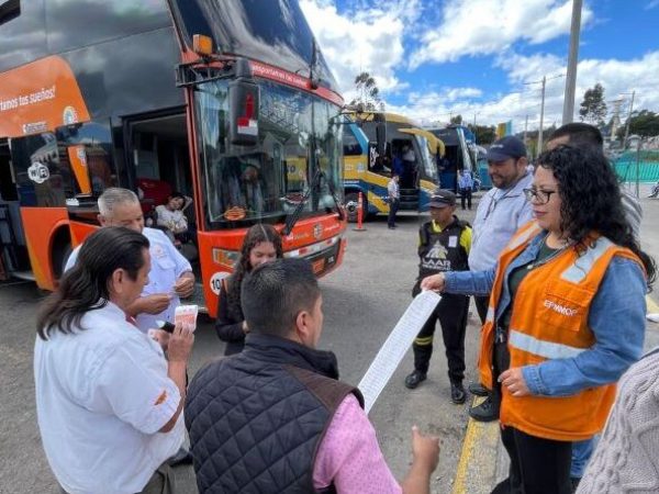 Supervisan cobros y horarios en salidas interprovinciales desde Carcelén
