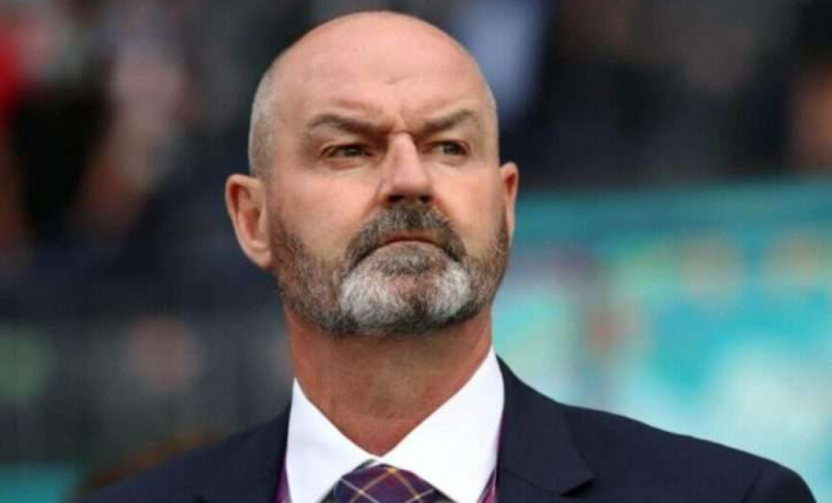Steve Clarke, técnico de la Selección de Escocia.